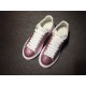 Alexander McQueen Red and White shoelace Men And Women