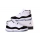 Air Jordan 11 Comfortable Sole White Black Super Size Men