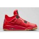 Air Jordan 4 Shoes Red Women/Men