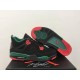 Air Jordan 4 Shoes Black And Green Men