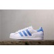 Adidas Originals Superstar Shoes White&Blue Men/Women