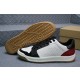 Burberry Sneakers Real Leather White Black Red Men