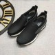 Fendi Sneakers Black White Sole Men