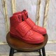Versace Classic Style Cowhide Casual Shoes Red Men