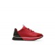 Hermes Fashion Comfortable Shoes Cowhide Red And Black Men