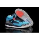 Air Jordan 1 Shoe Blue And Grey Men