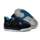 Air Jordan 3 Shoes Black Blue And White Children