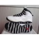 Air Jordan 10 White And Black Men