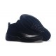 Air Jordan 12 All Black Fabric Men