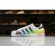 Adidas SUPERSTAR White and Ink Color Men/Women