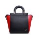 Givenchy Leather Hdg Convertible Tote Black Red