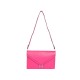Hermes Pilot Envelope Clutch Hot Pink With Silver Hardware