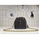 Dior Mini Miss Dior Lambskin Bucket Bag Black
