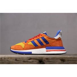 Adidas ZX500 RM Boost Orange Blue And Yellow Men And Women
